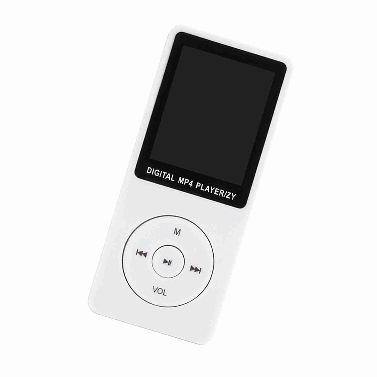 MP4-Player, 1,8-Zoll-Bildschirm, ultradünn, zum Einstecken, wiederaufladbar, tragbarer Musik-Player für Unterhaltungslernen