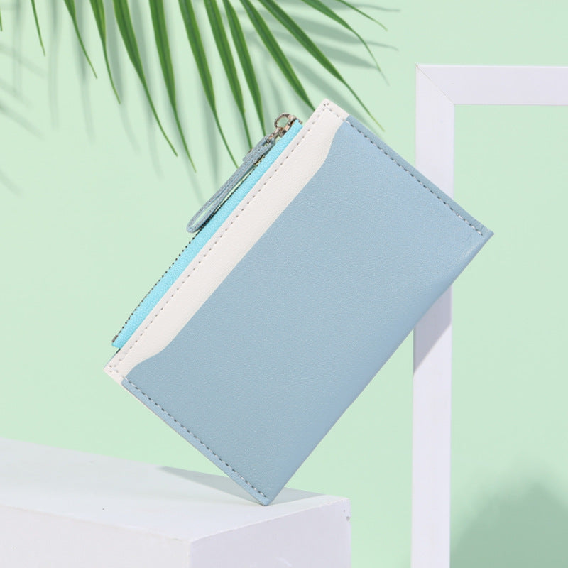 Modischer Kartenhalter in reiner Farbe für Damen