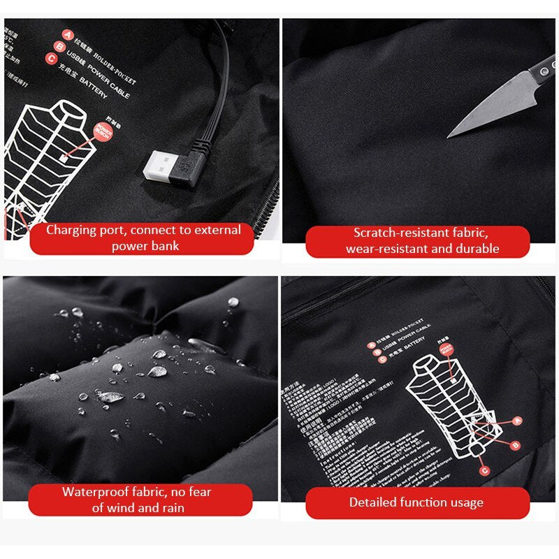 Graphen-Heizjacke für den Winter