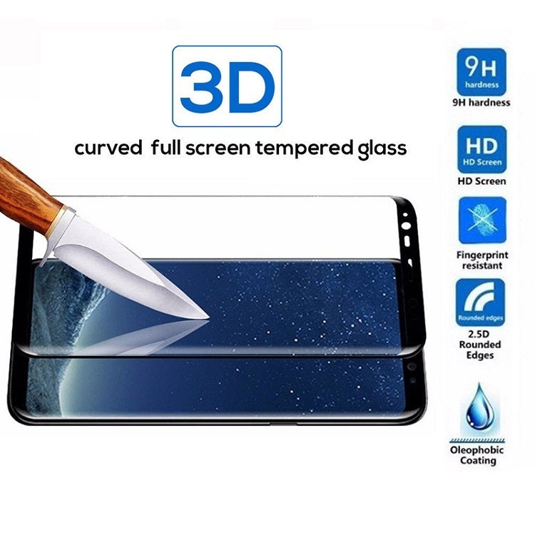 Displayschutz Schutzglas Full Cover Schwarz