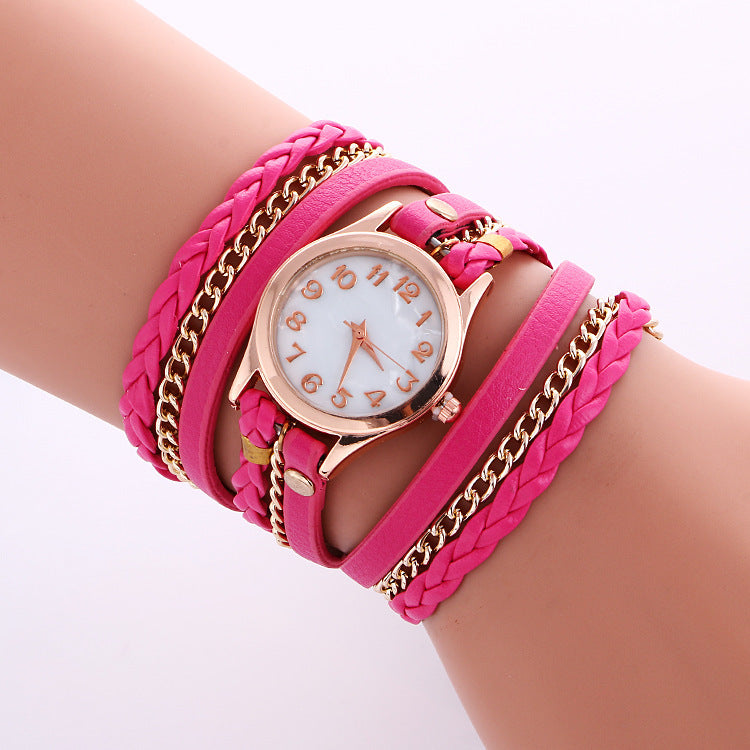 Böhmische Armbanduhr Armreif Uhr