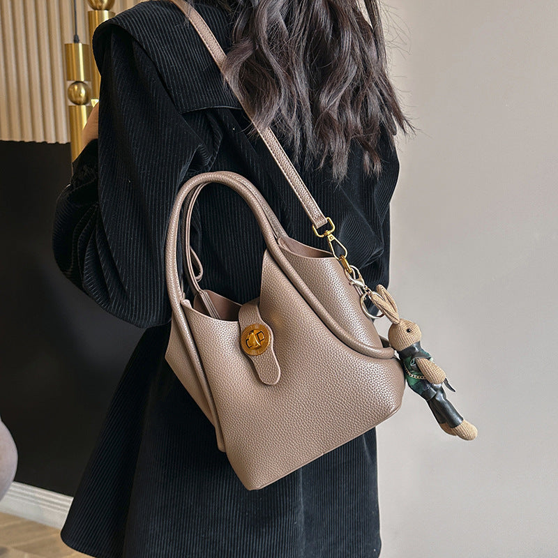 Modische, schlichte Damenhandtasche