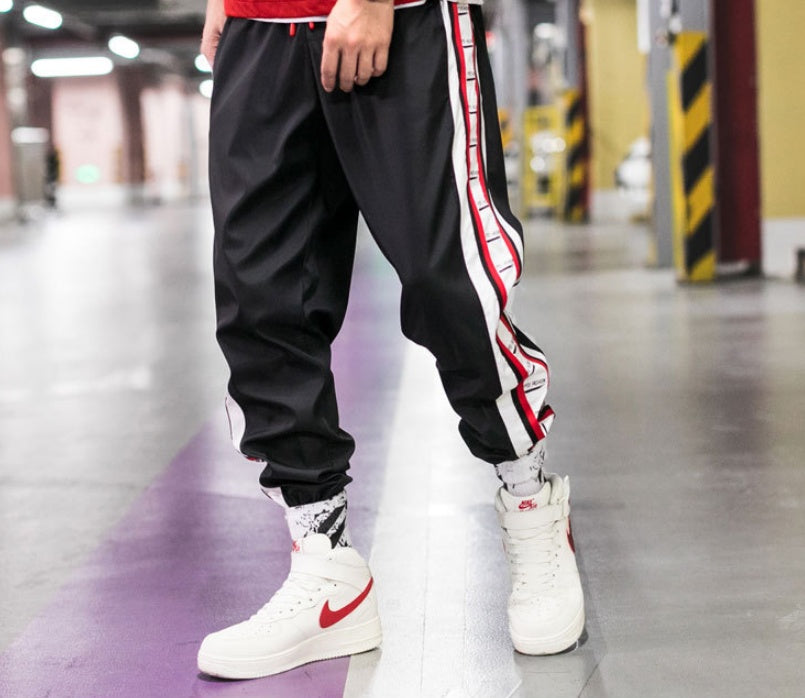 Harem Jogger Beam Foot Weatpants Hip Hop Lockere Hose für Herren
