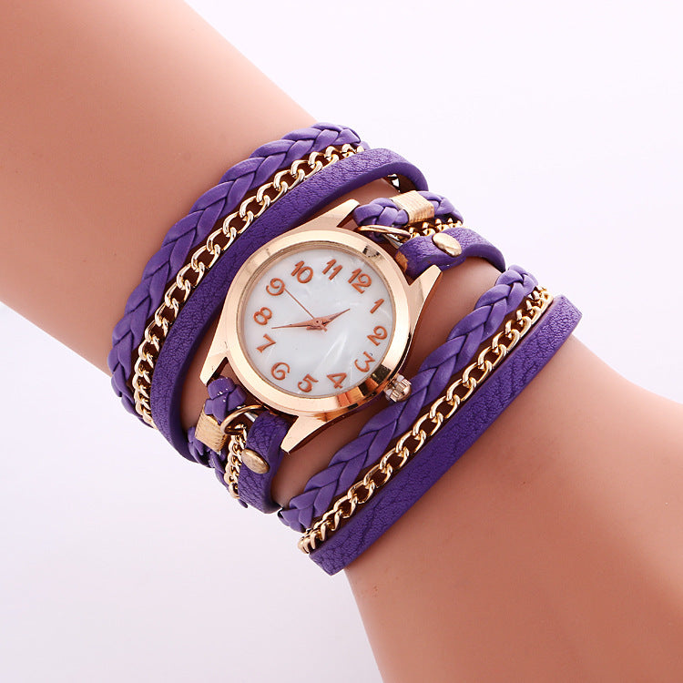 Böhmische Armbanduhr Armreif Uhr