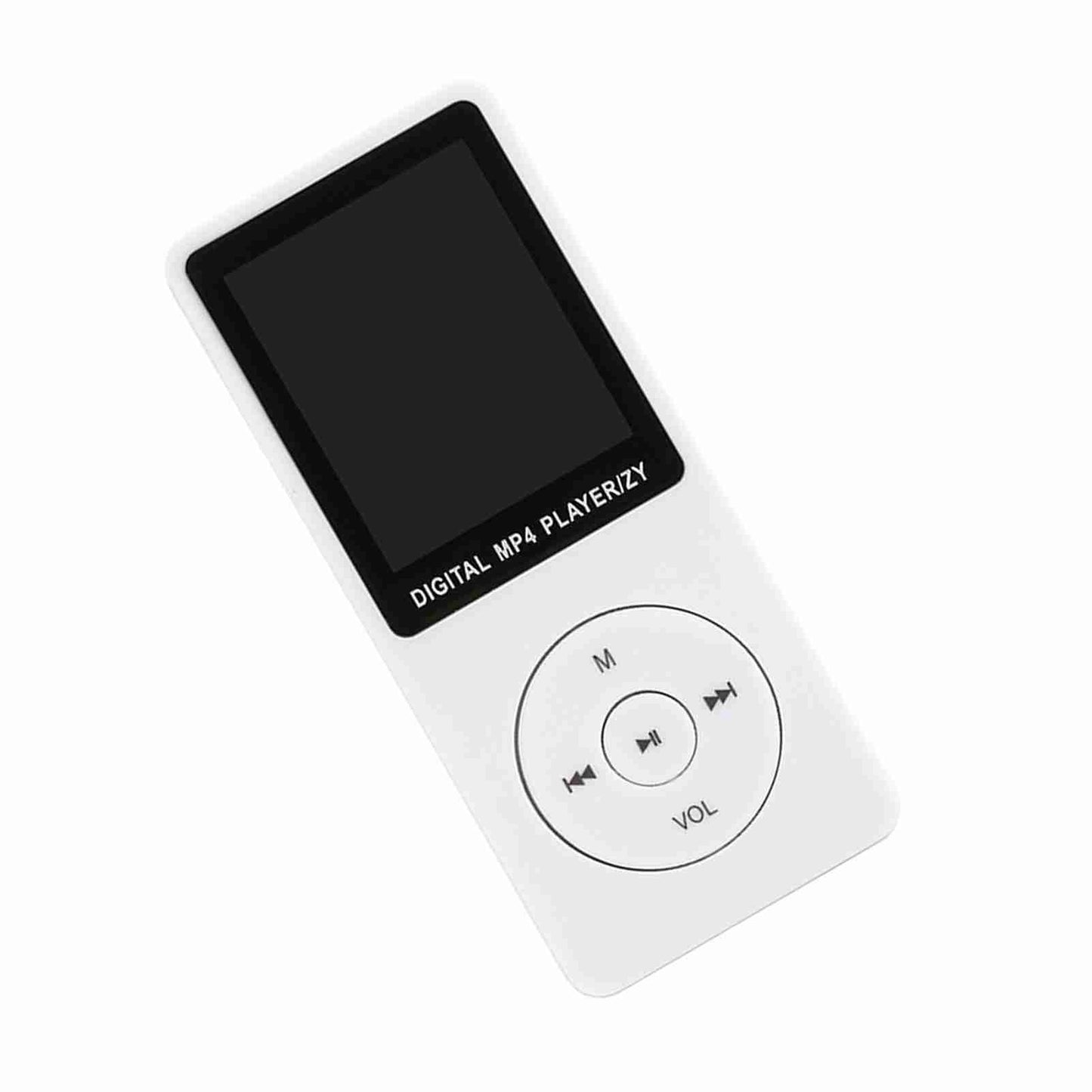 MP4-Player, 1,8-Zoll-Bildschirm, ultradünn, zum Einstecken, wiederaufladbar, tragbarer Musik-Player für Unterhaltungslernen