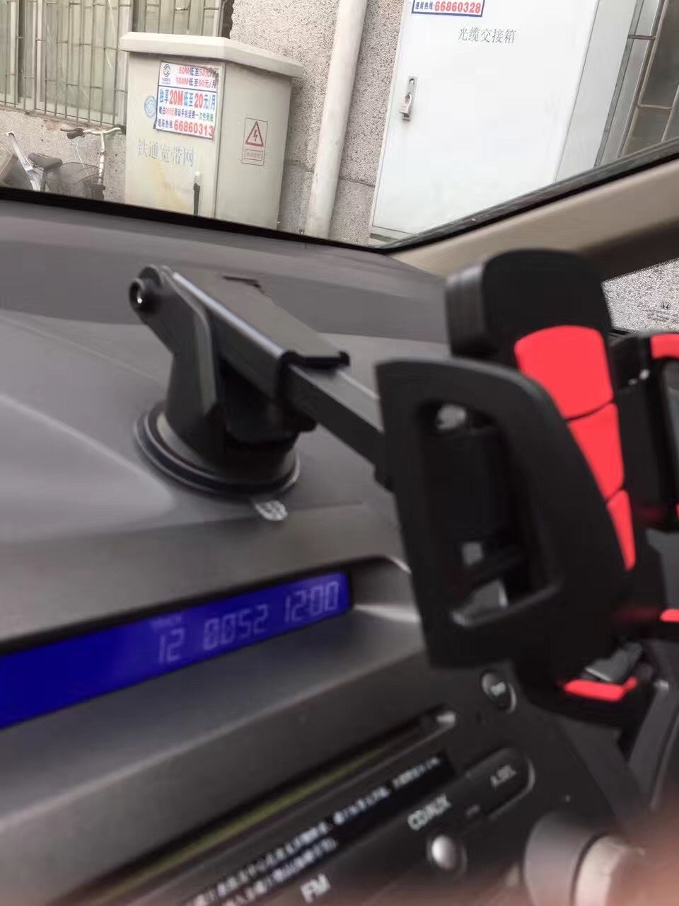 Handyhalterung mit langem Saugnapf für Handyhalterung im Auto