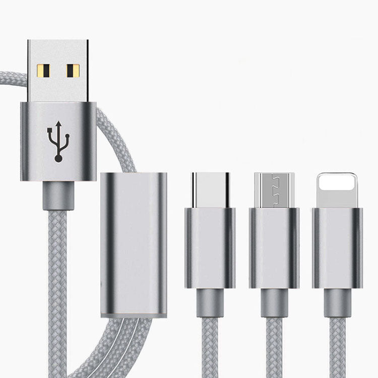 3-in-1-Ladekabel für Mobiltelefone