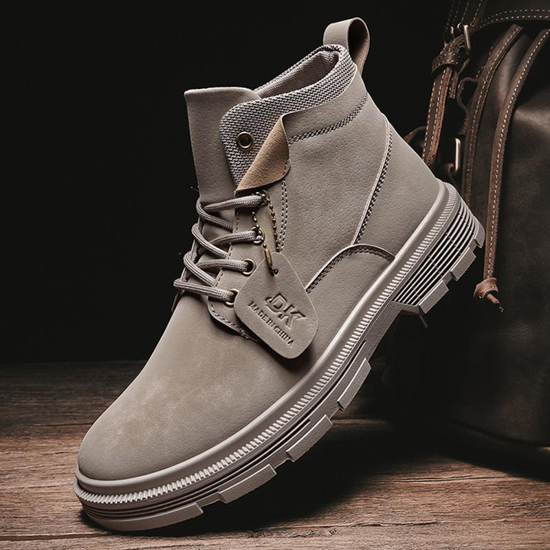 Martin boots men's shoes British style trendy tooling