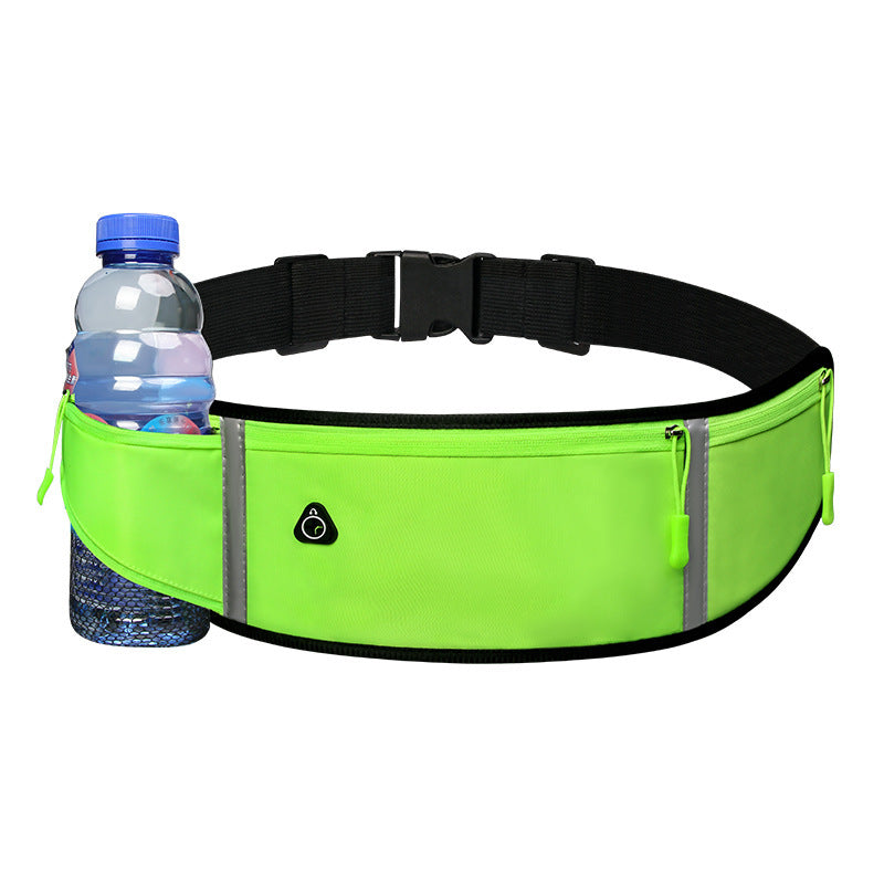 Sport-Gürteltasche mit Tasche, leicht, schmal, mit Reißverschluss, Laufgürtel