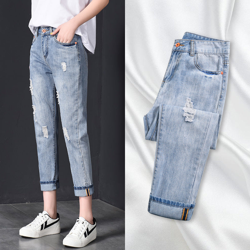 Small Nine-point Harlan Straight Daddy Pants Trend
