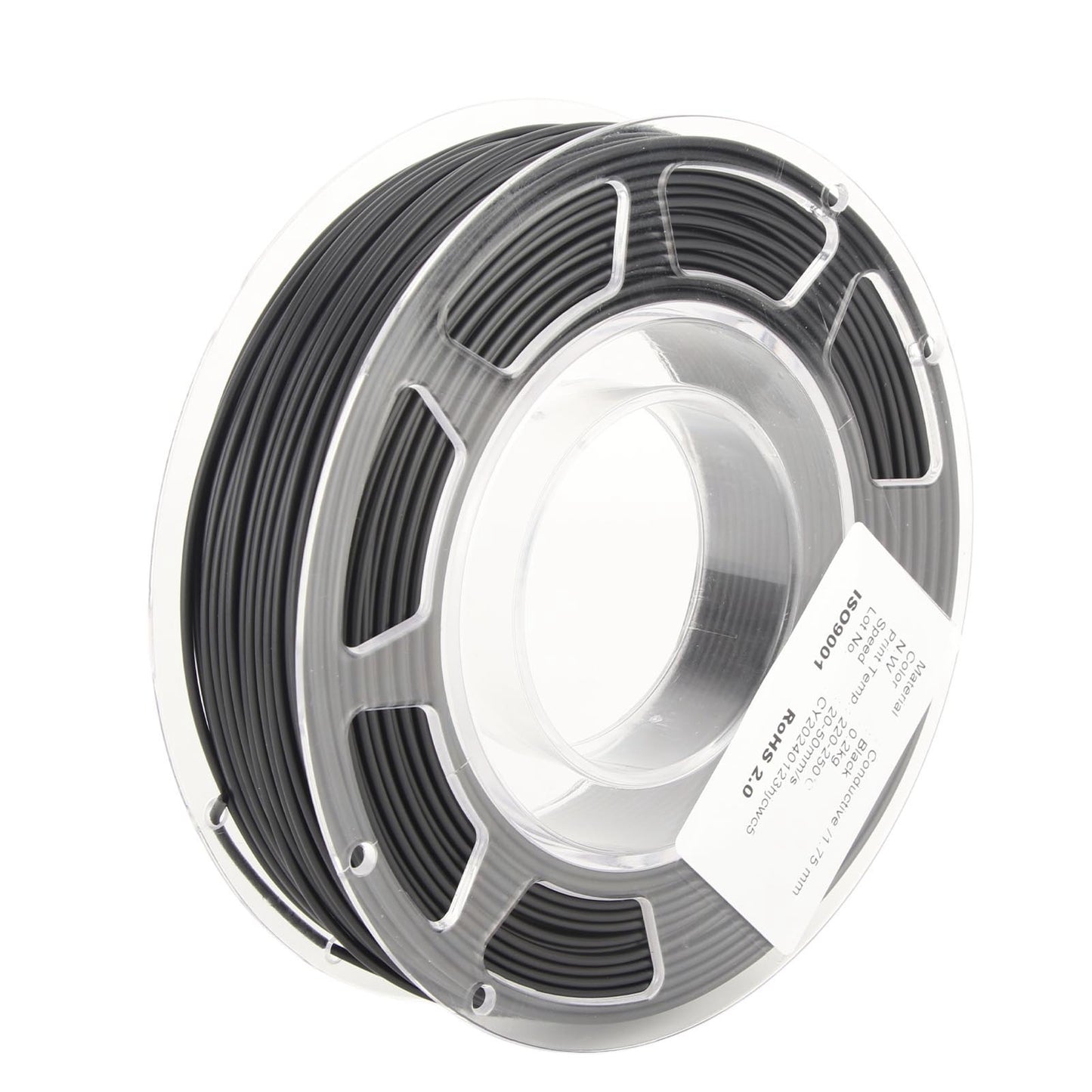 Leitfähiges PLA-Filament als Ersatz, 1,75 mm, Druckverbrauchsmaterial, Zubehör für 3D-Drucker, 20–50 mm/s