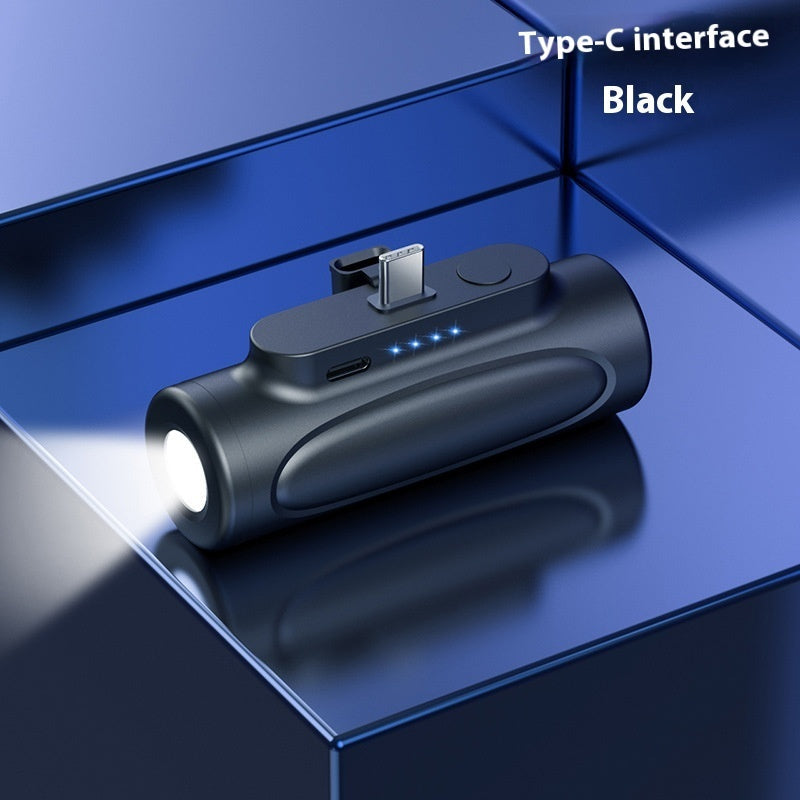 Kreative Power Bank Blendlicht-Taschenlampe