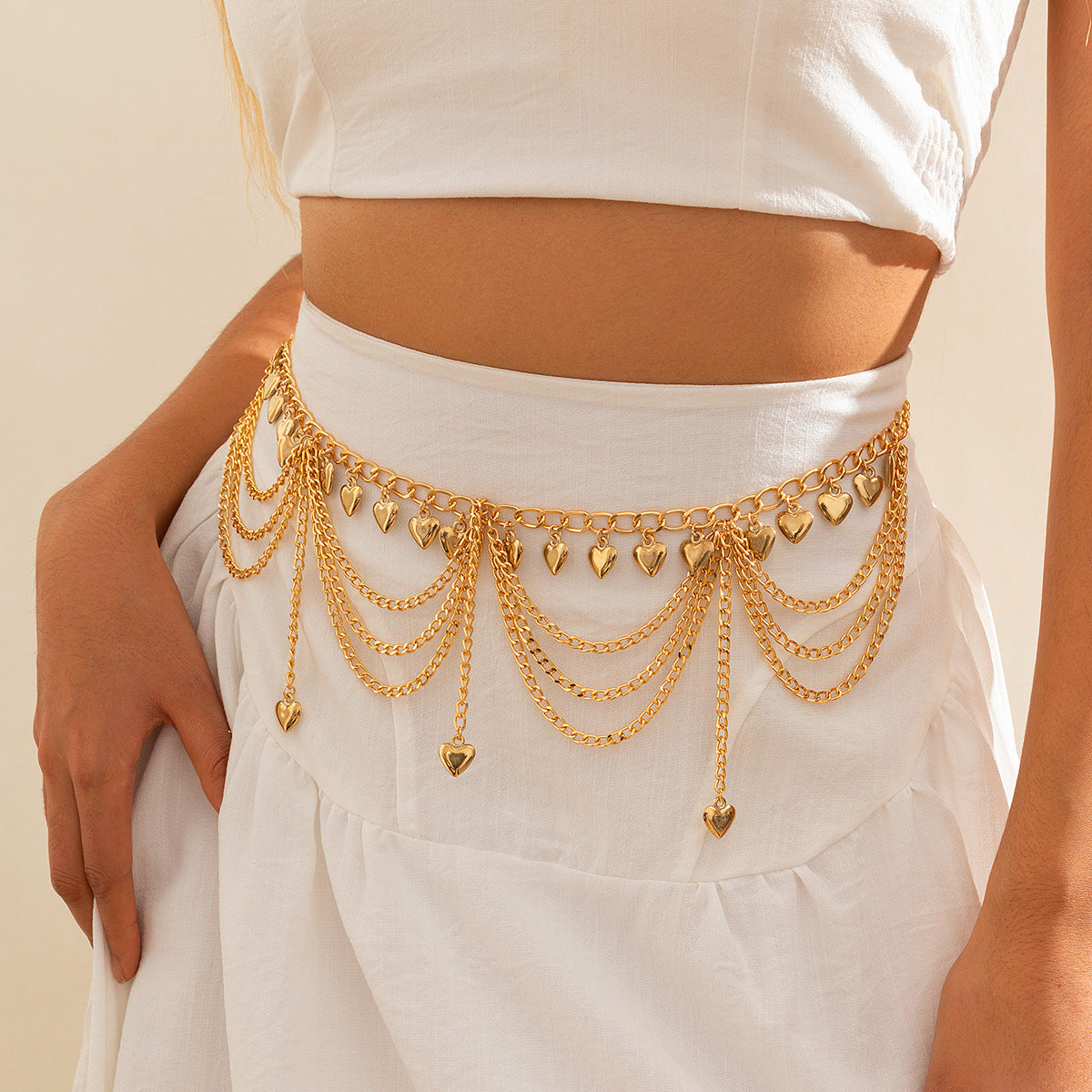 Love Pearl Taillenkette mit Sternquaste
