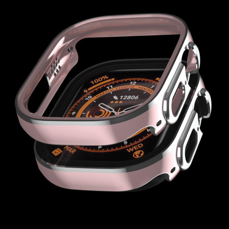 Schutzhülle AppleWatchUltra Case AppleWatch Zweifarbiges All-in-One-Case