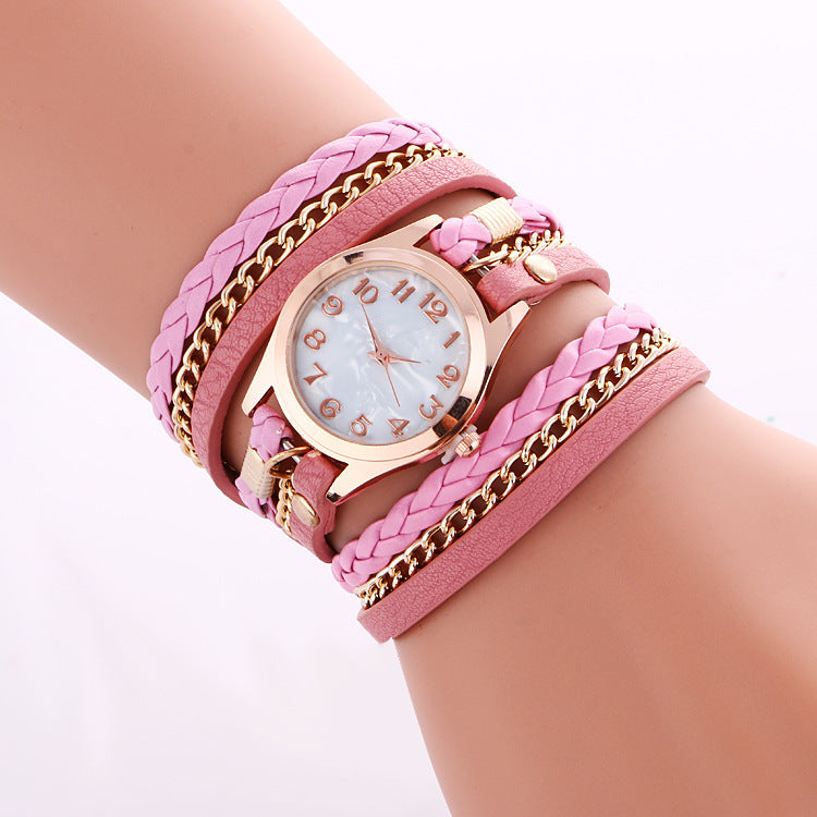Böhmische Armbanduhr Armreif Uhr