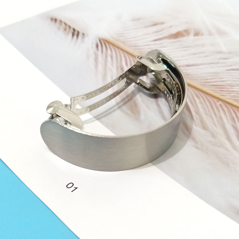 Europäische und amerikanische einfache Retro-Metallbogenfederclip für Erwachsene