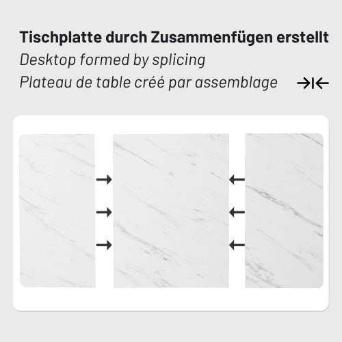Modern Kitchen Table With Metal Frame ...