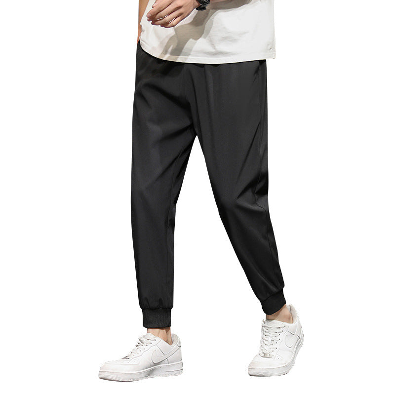 Herren Casual Hosen Trendy Marke Harlan Neun-Punkt-Strahl Hosen