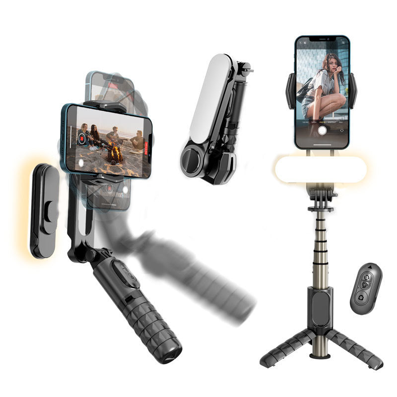 Handheld-Gimbal und Bluetooth-Selfie-Stick-Stativ