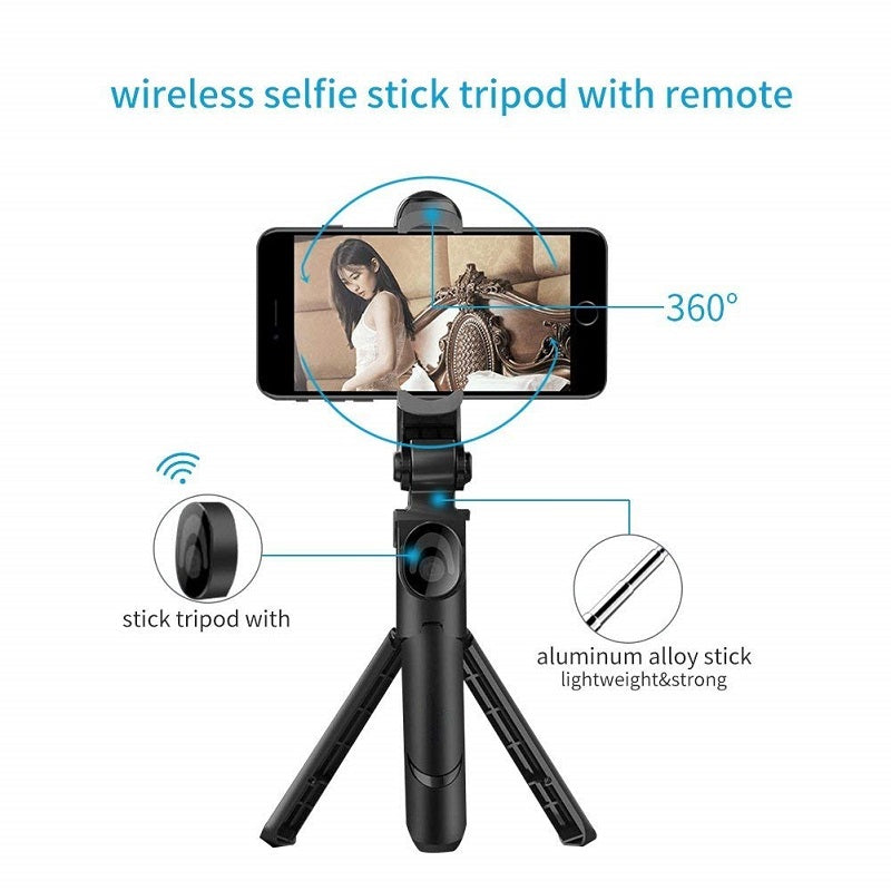 Bluetooth-Handheld-Selfie-Stick