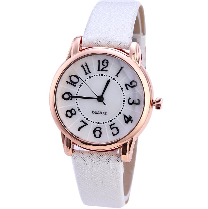 Drop Shipping Frauen Einfache Zifferblatt Armbanduhren Casual Mode Luxus Lederband Quarz Uhren Uhr Relogio Feminino