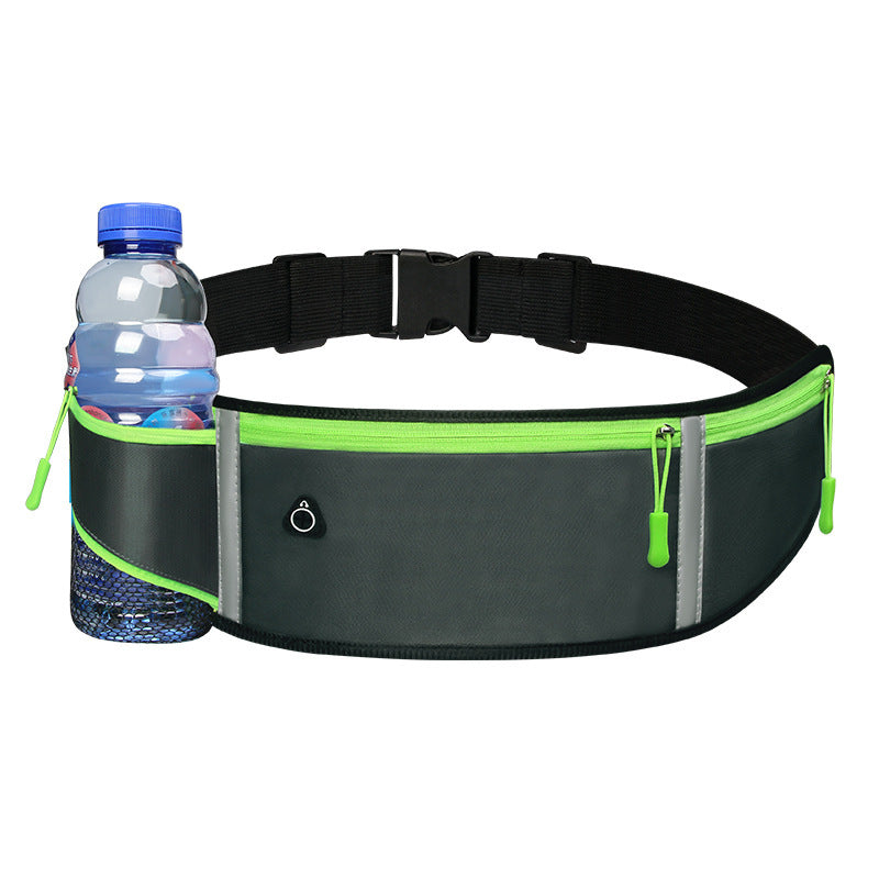 Sport-Gürteltasche mit Tasche, leicht, schmal, mit Reißverschluss, Laufgürtel