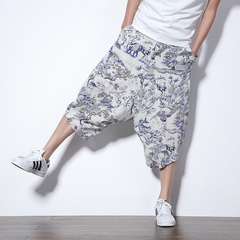 Lässige, lockere Shorts für Herren in Übergröße
