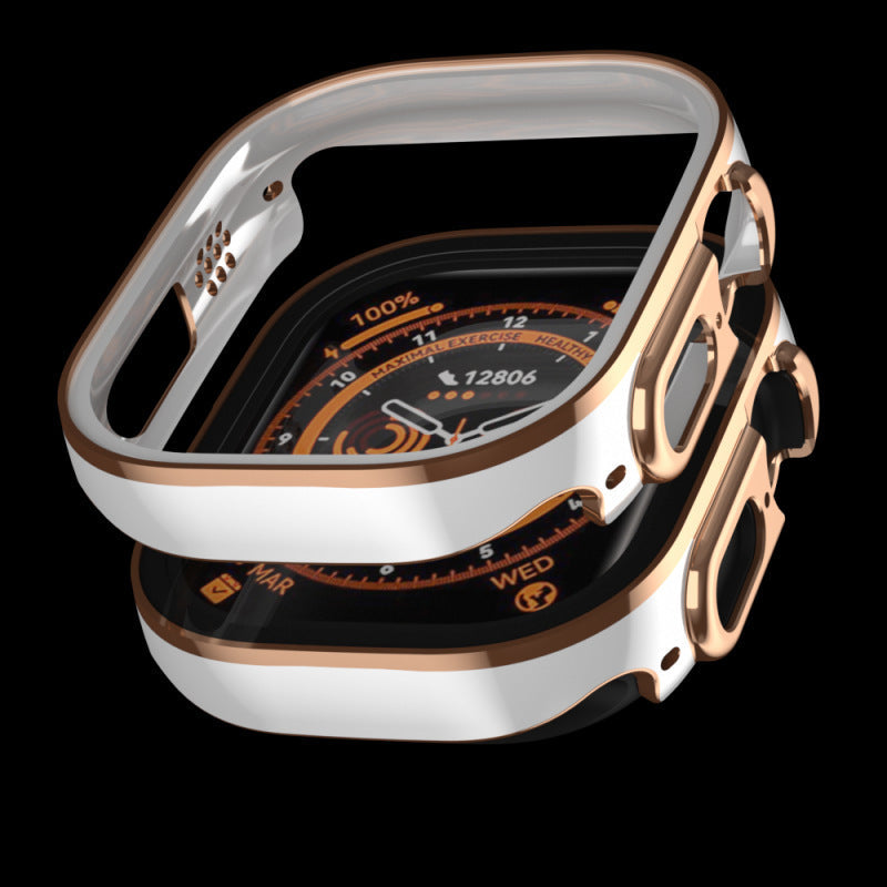 Schutzhülle AppleWatchUltra Case AppleWatch Zweifarbiges All-in-One-Case