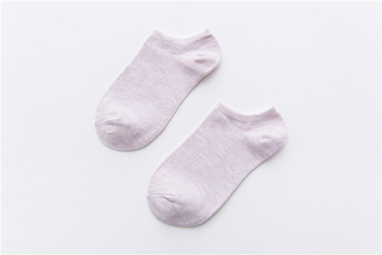 Vielseitige einfarbige Socken für Damen