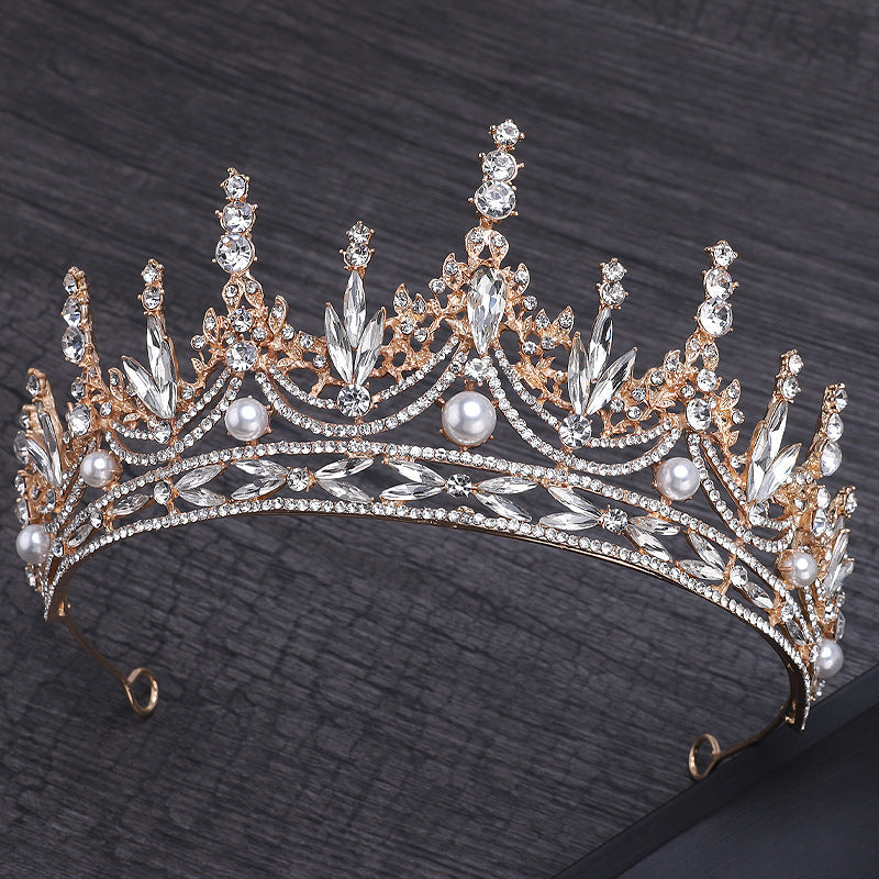 Zirkon Strass Studio Shooting Kopfbedeckung für Frauen