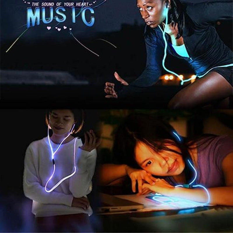 Kompatibel mit Apple, Magic Light LED-Kopfhörer