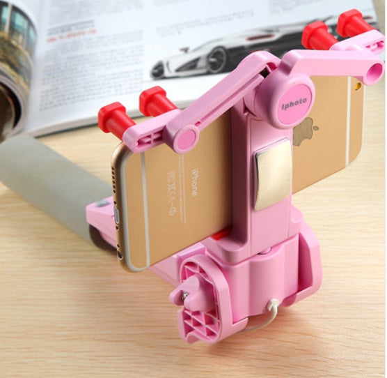 Panorama-PTZ 360-Grad drehbarer elektrischer Bluetooth-Selfie-Stick
