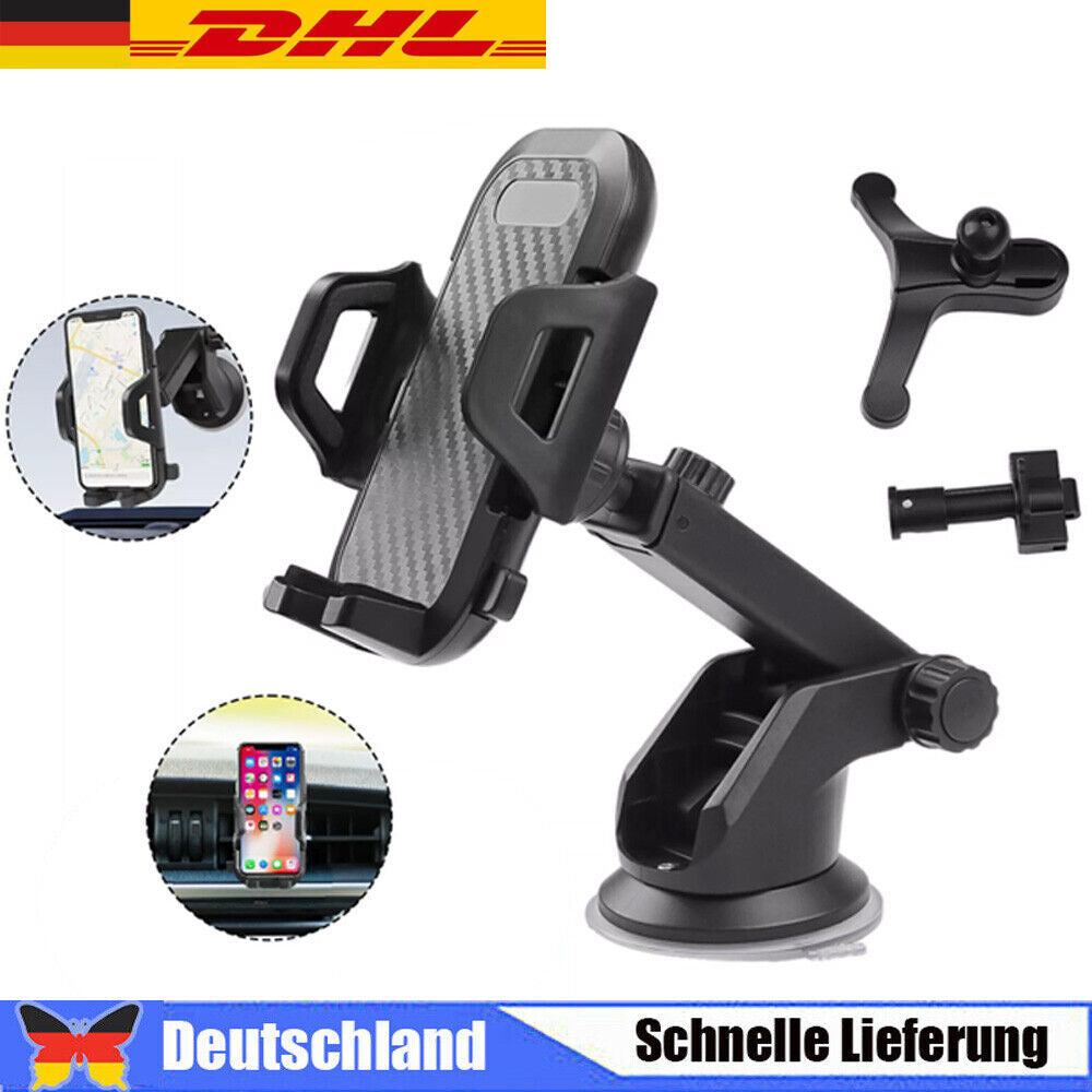 Handyhalterung Auto Armaturenbrett Universal KFZ Handy Smartphone Navi Halter