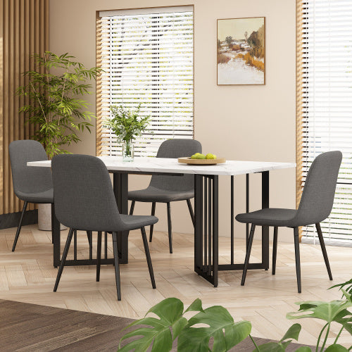Modern Kitchen Table With Metal Frame ...