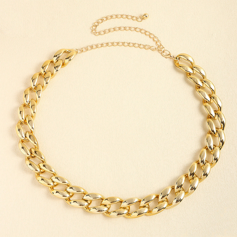 Damen Dekoration Mantel Aushöhlen Vielseitig Persönlichkeit Punk Taille Kette