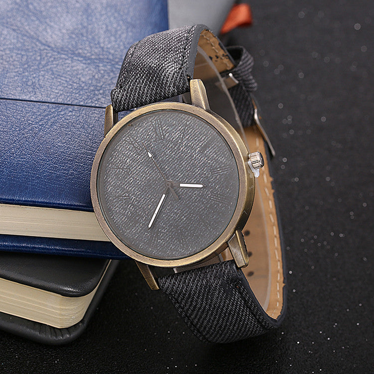 Explosive Damen-Armbanduhr mit Jeansgürtel, modische Armbanduhr