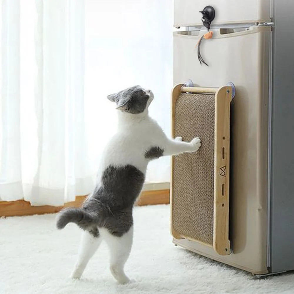 Katzenspielzeug mit automatischer Hebebewegung, künstlicher Vogel, interaktives Puzzle, Katzenspielzeug mit Federn zum Kauen und Heben, Katzenbedarf