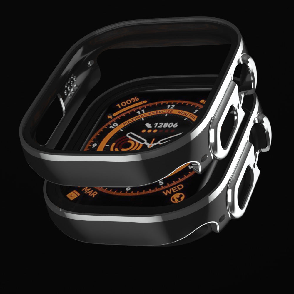 Schutzhülle AppleWatchUltra Case AppleWatch Zweifarbiges All-in-One-Case