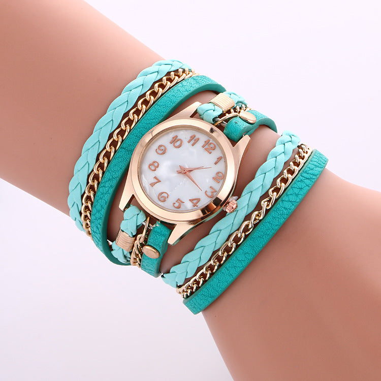 Böhmische Armbanduhr Armreif Uhr