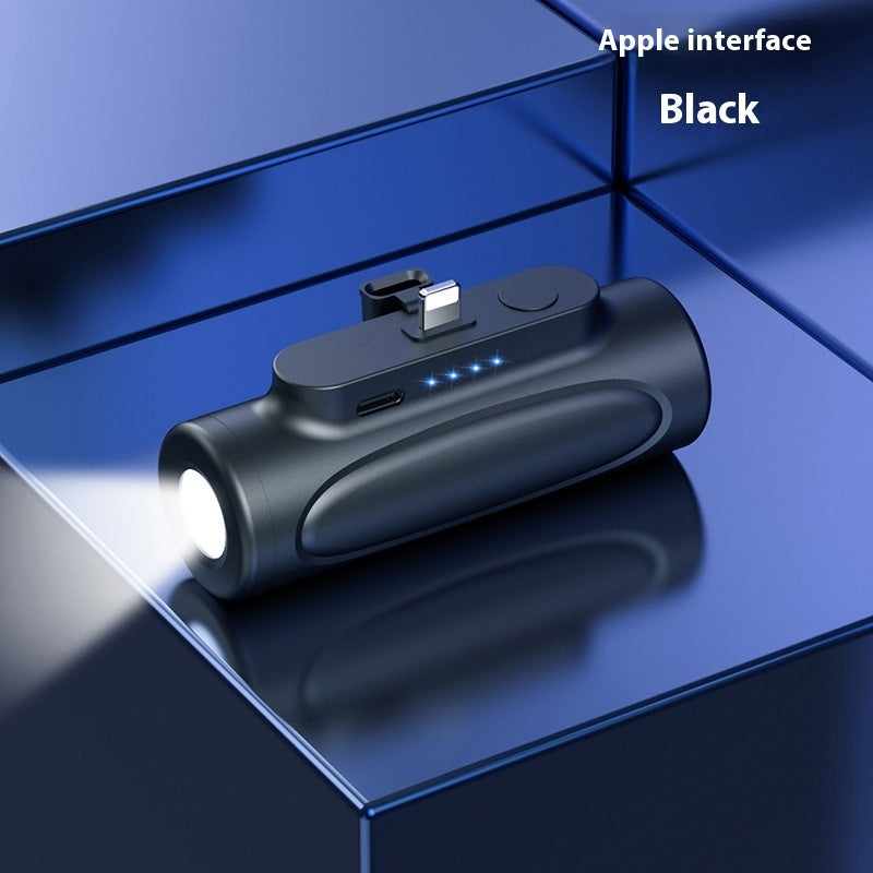 Kreative Power Bank Blendlicht-Taschenlampe