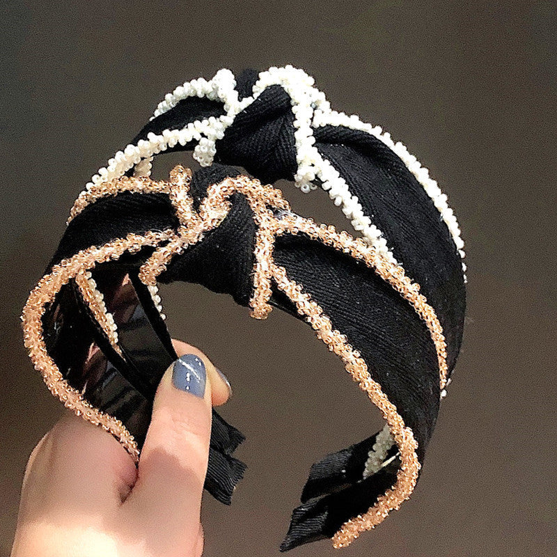 Neu Elegante Haar Pin Zahn Stirnband Einfache