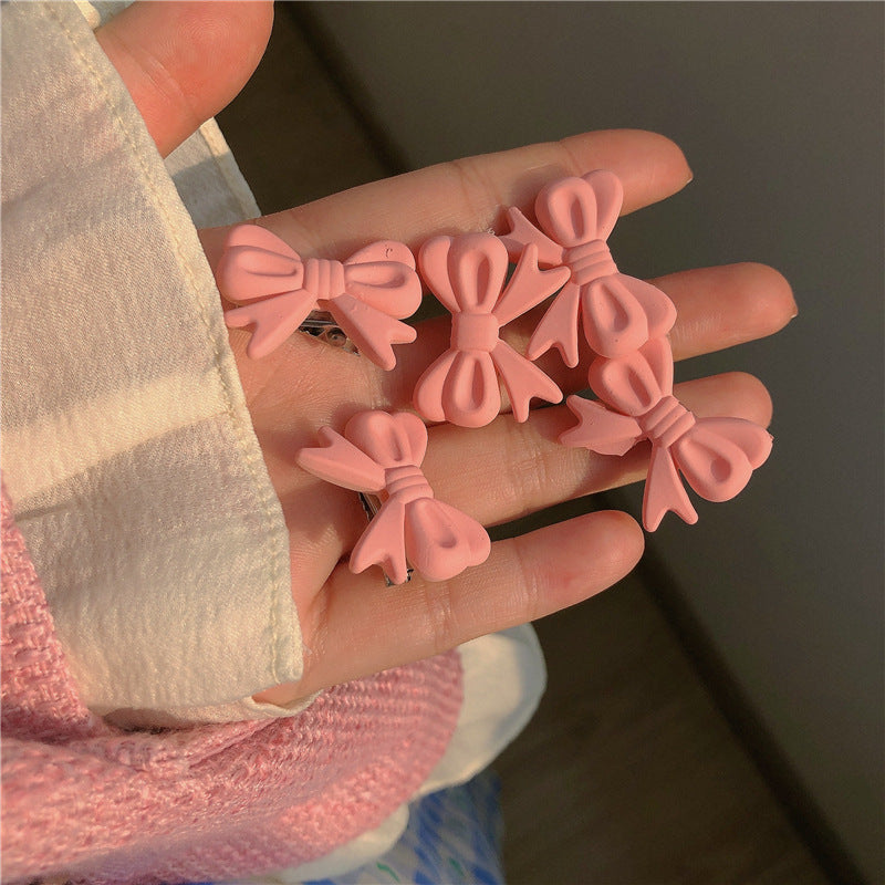 Soft Girl Cute Series Pfirsich Haarspange Haarnadel