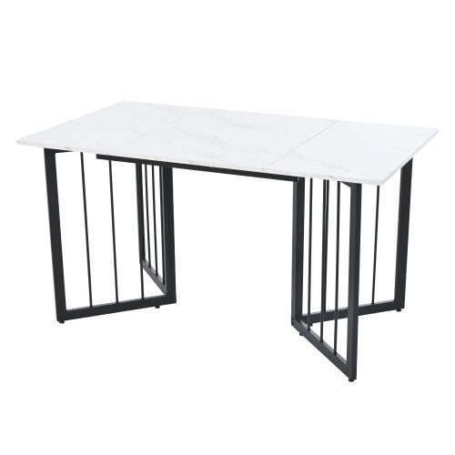 Modern Kitchen Table With Metal Frame ...