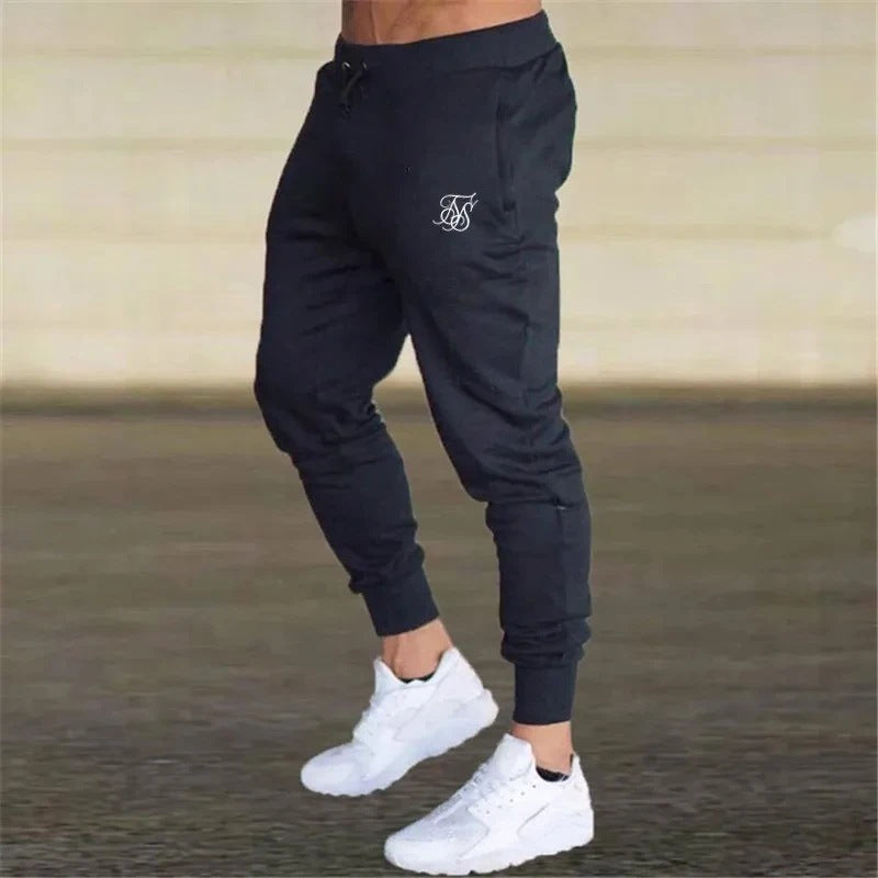 Sporthose Herren Fitnesshose Einfarbig Mode Freizeithose