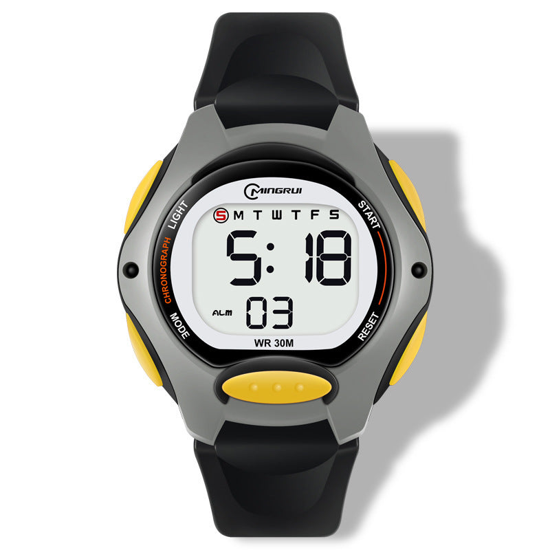 Elektronische Uhr Mädchen Sport wasserdicht leuchtende Wecker Prüfung
