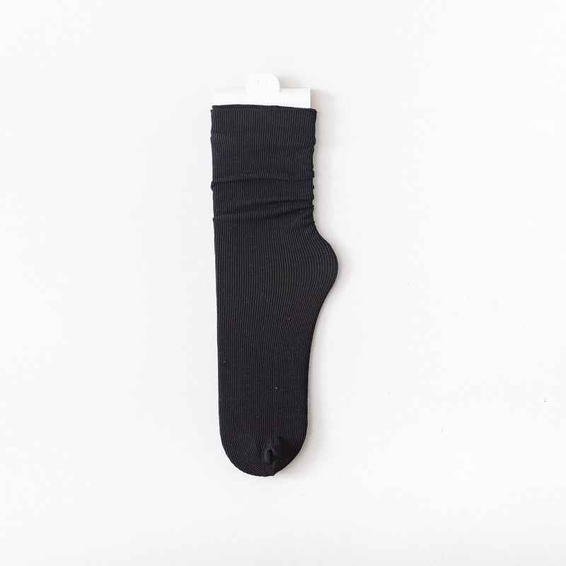 Women's Spring And Summer Thin Candy Color Socks
