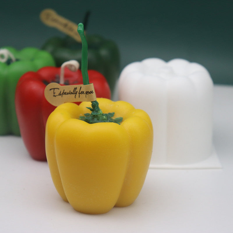 DIY hausgemachte Chili Duftkerze Mousse Kuchen Silikonform