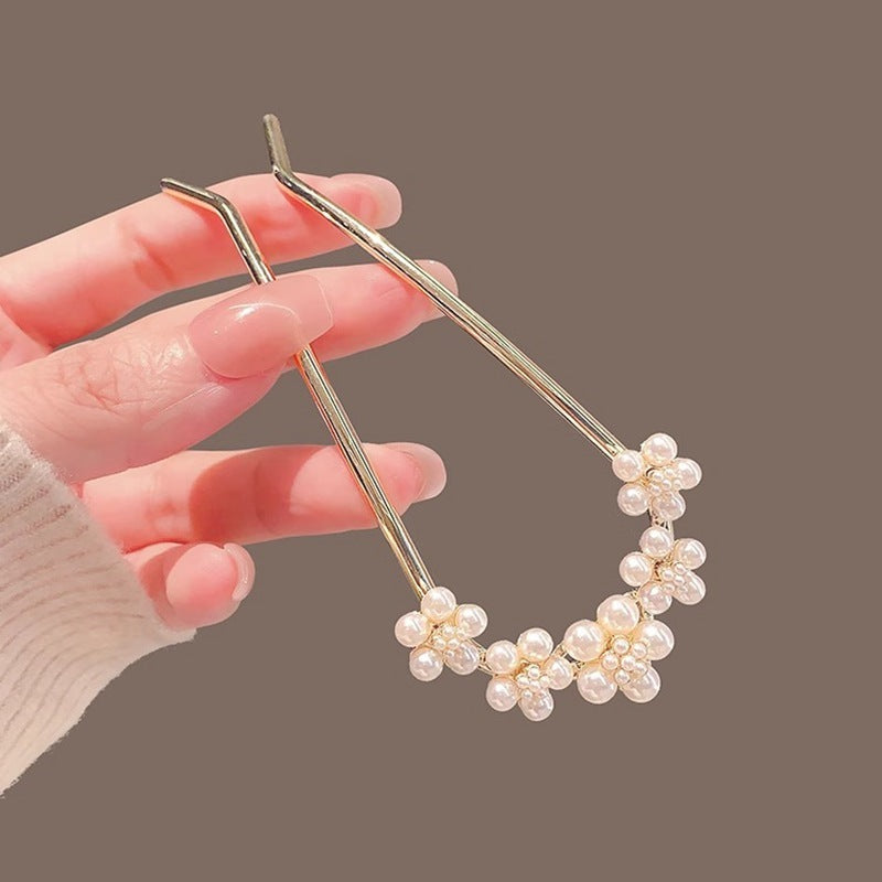 Fee Temperament Perle Haarnadel Moderne Minimalistischen Haarnadel Antiken Stil Schlenker Ornament
