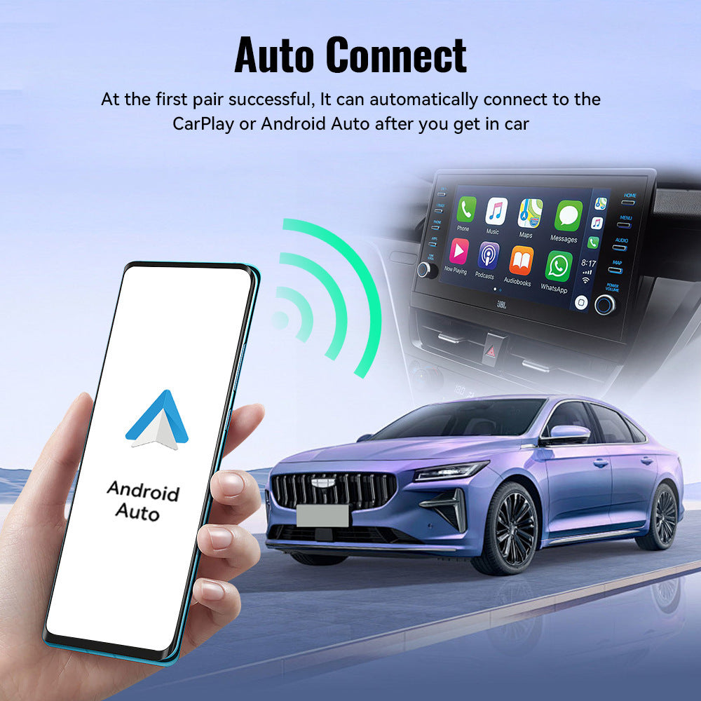 Mini 2-in-1CarplayUSB-Schnittstelle Drahtlose Daten