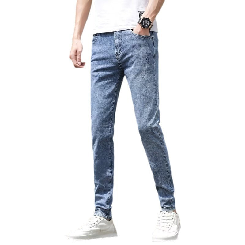Helle Jeans Herren Korean-Style Stretch